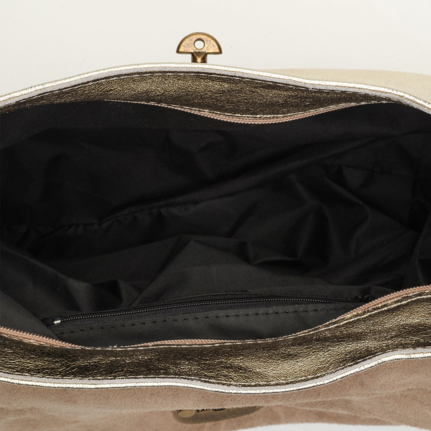 Sac En Bandoulière Ana Metalique - Dore
