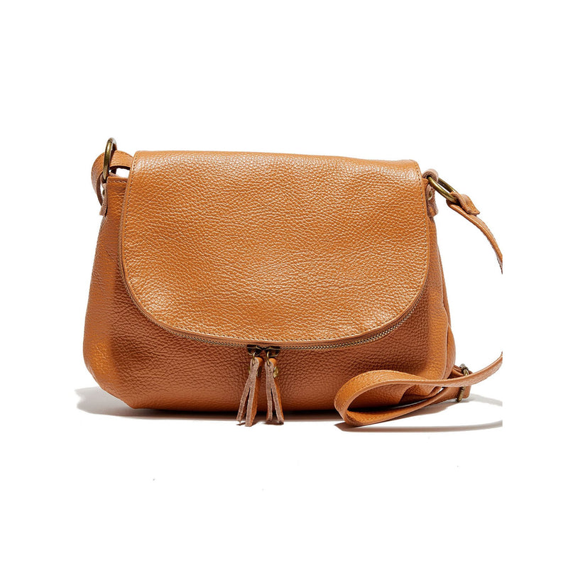 Bolso de hombro - Lana Graine - Camel