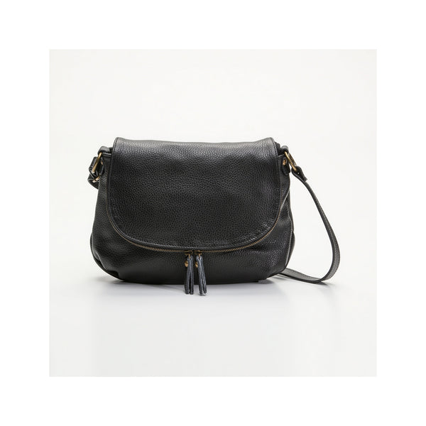 Bolso de hombro Lana Graine - Negro