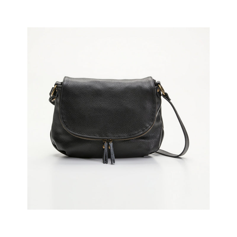 Bolso de hombro - Lana Graine - Negro