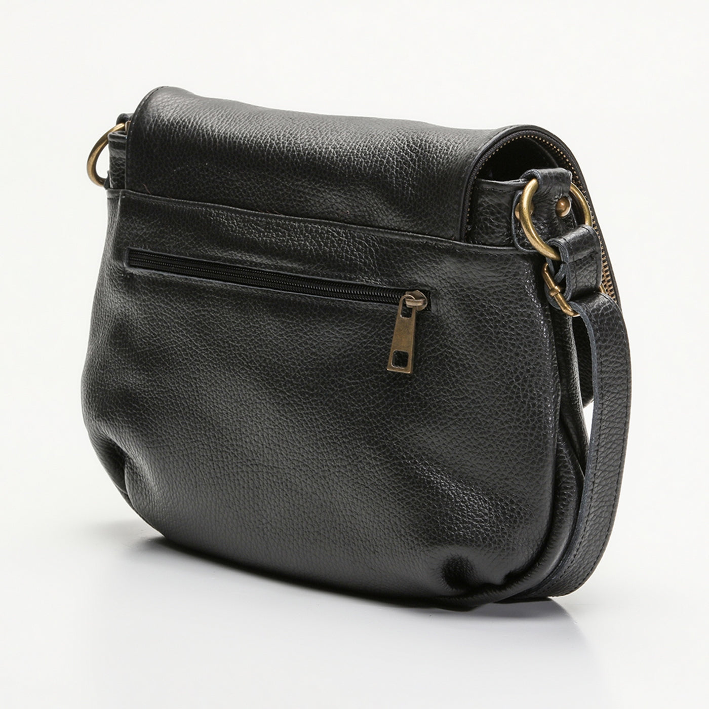 Sac En Bandoulière Lana Graine - Noir