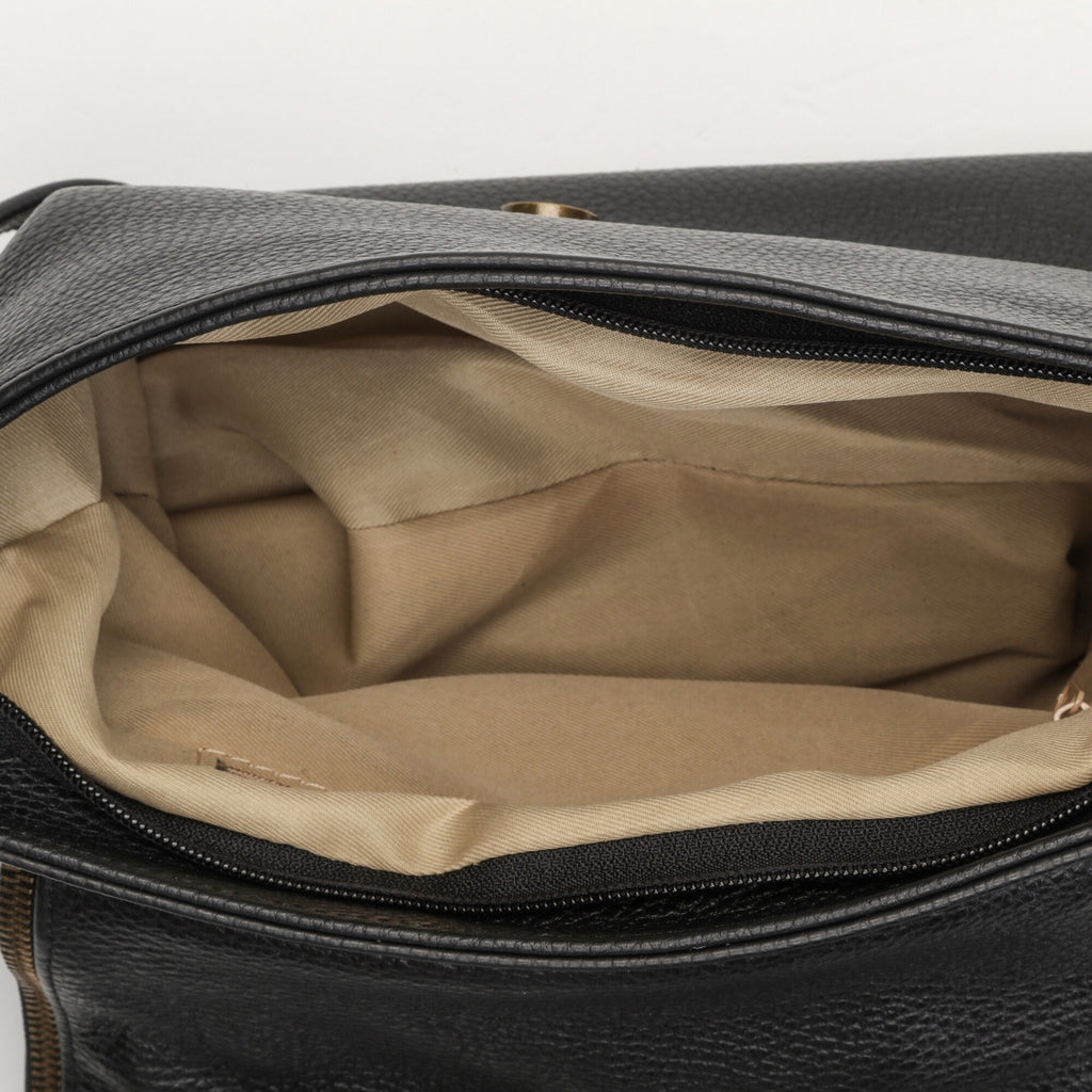 Sac En Bandoulière Lana Graine - Noir