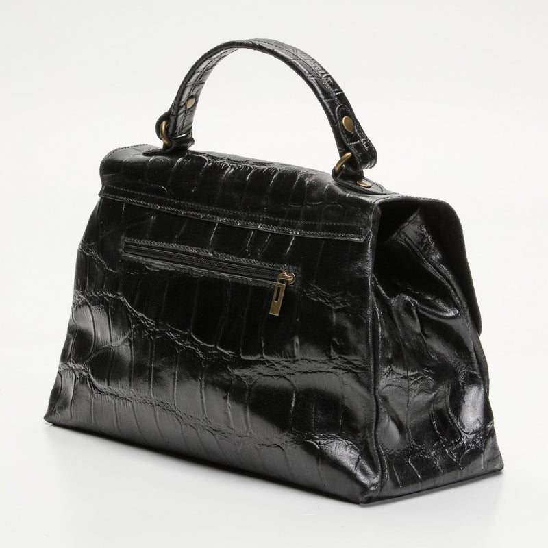 Bolso de mano - Lisa - Negro