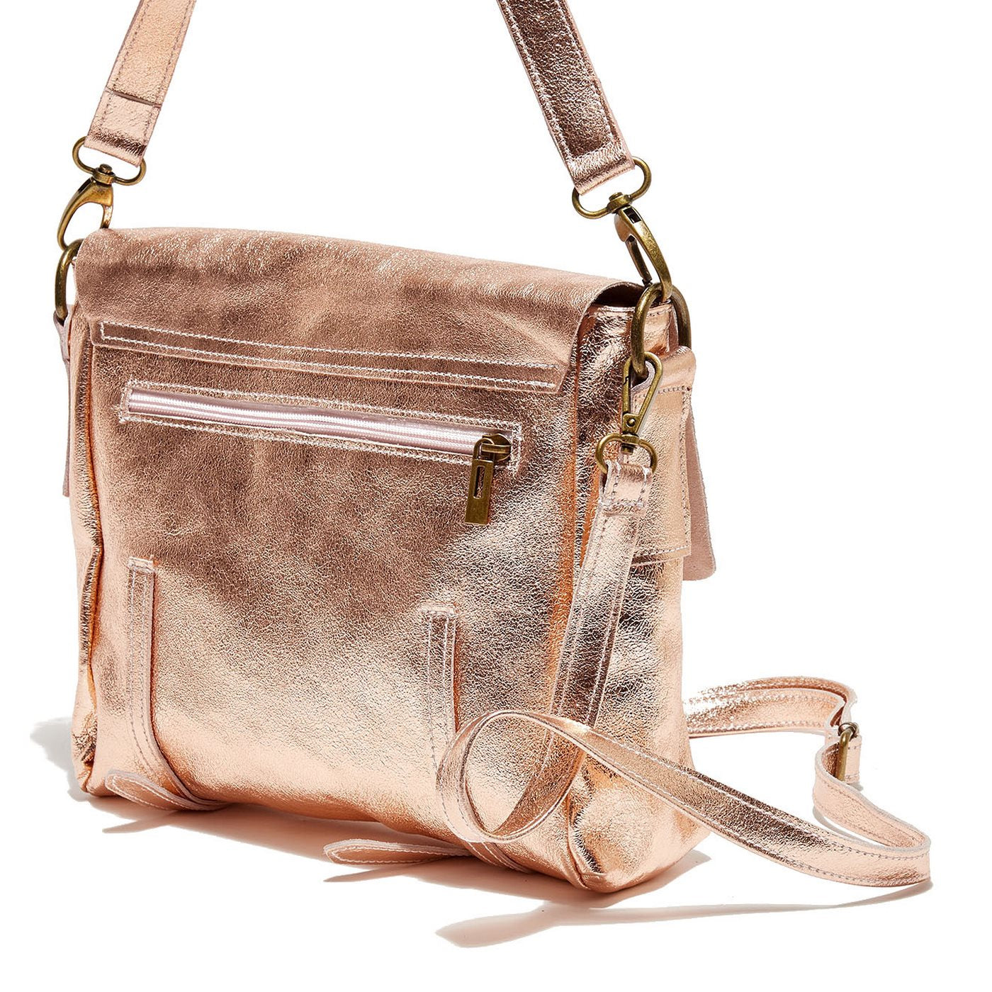 Sac En Bandoulière Nyle - Rose Metallique