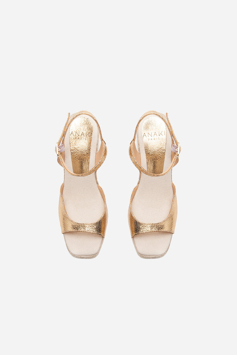 Anaki - Espadrilles Beverly - Doré