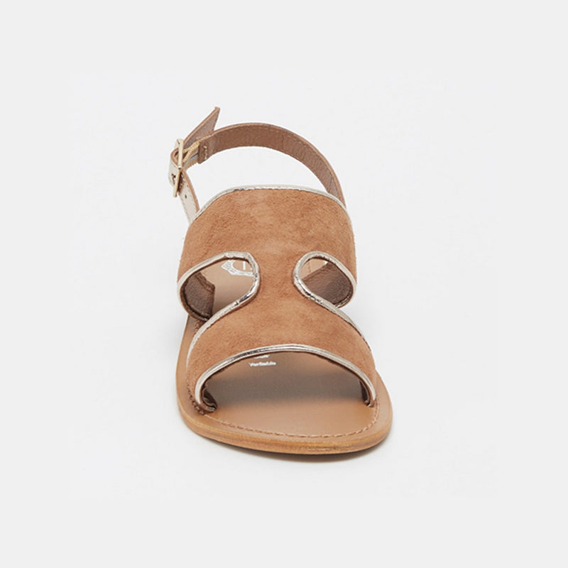 Sandales Vernon - Gold Et Camel