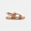 Sandales Vernon - Gold Et Camel