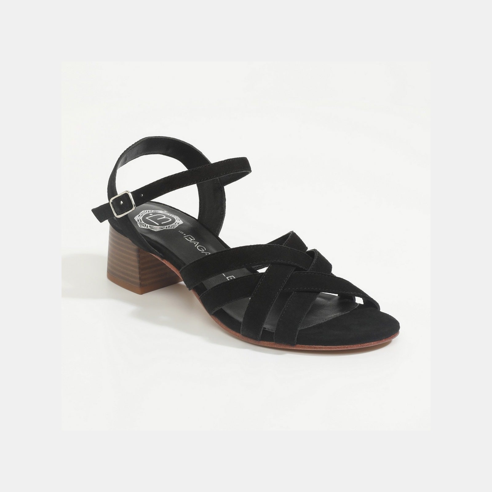 Uma Heeled Sandals - Black