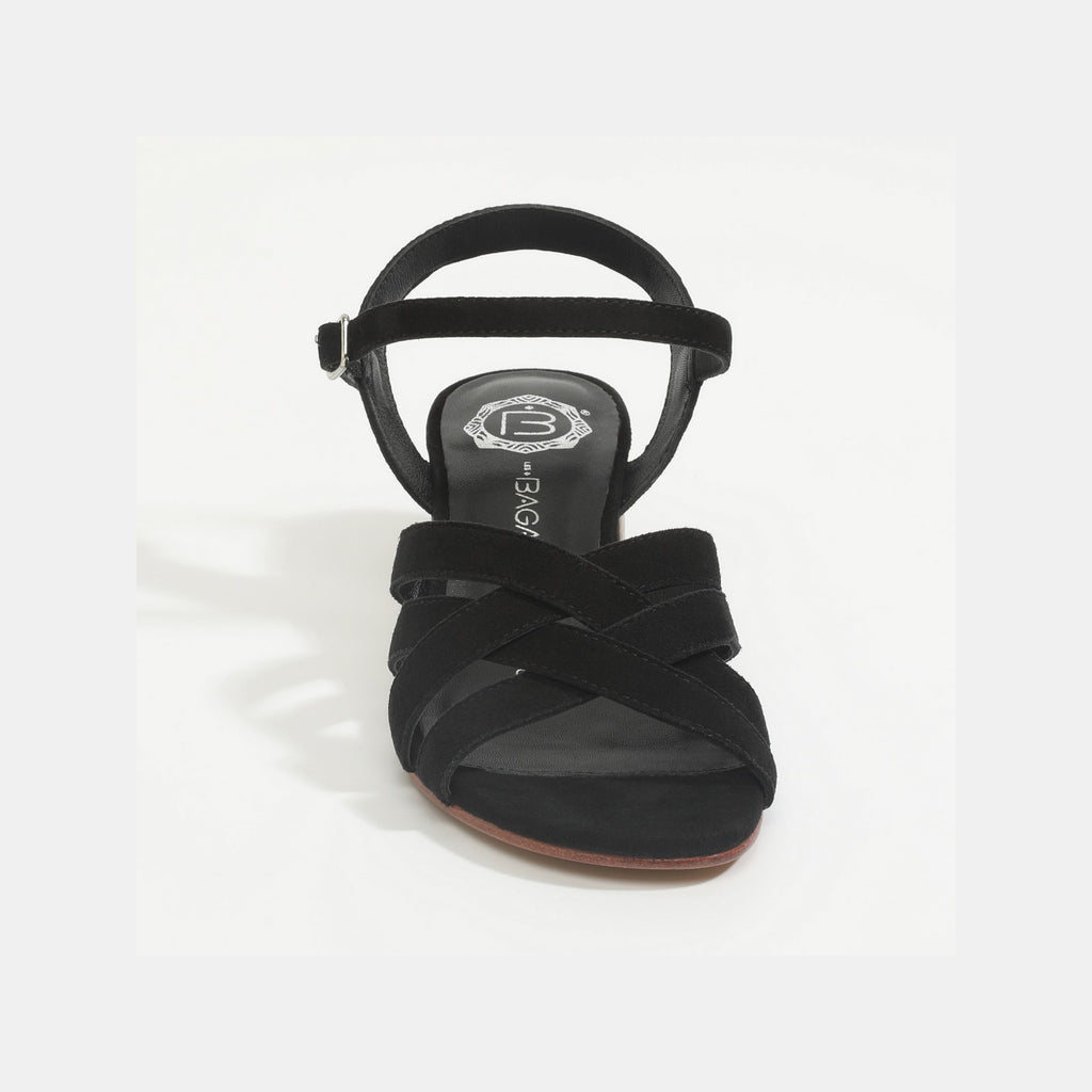 Uma Heeled Sandals - Black