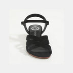 Uma Heeled Sandals - Black