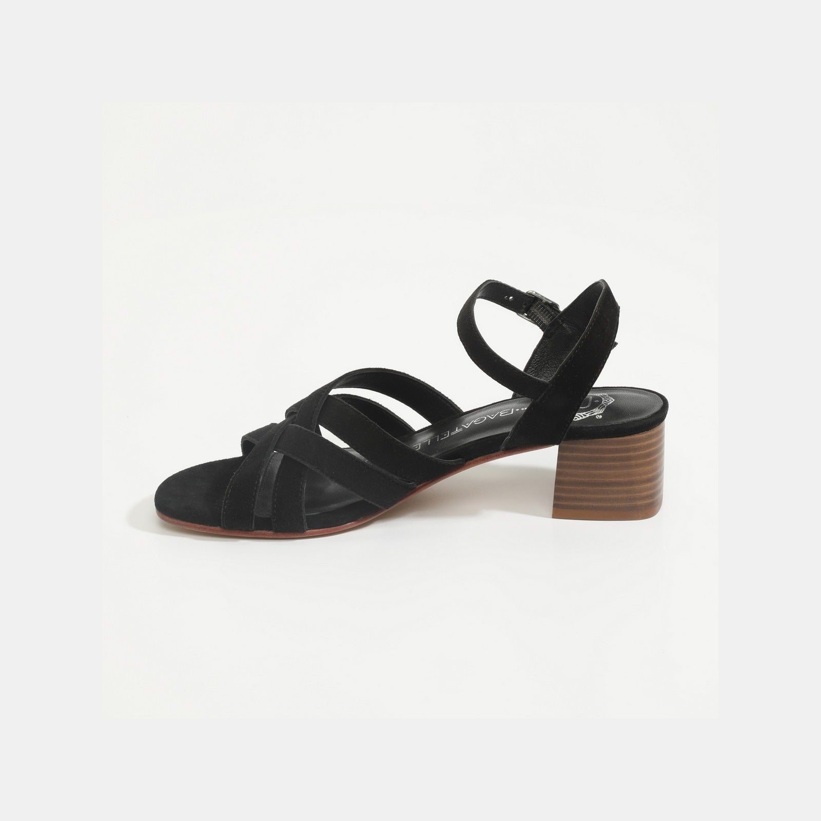 Uma Heeled Sandals - Black