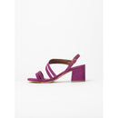 Kachina Heeled Sandals - Purple