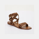 Sandalias planas Brielle - Camel