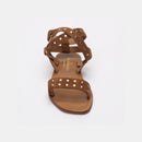 Sandalias planas Brielle - Camel