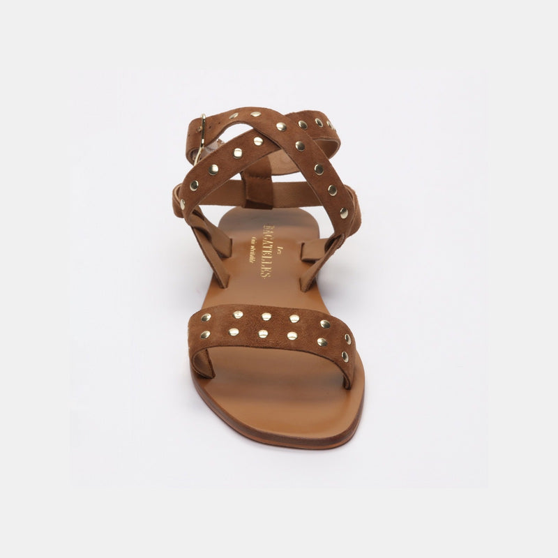 Sandalias planas Brielle - Camel