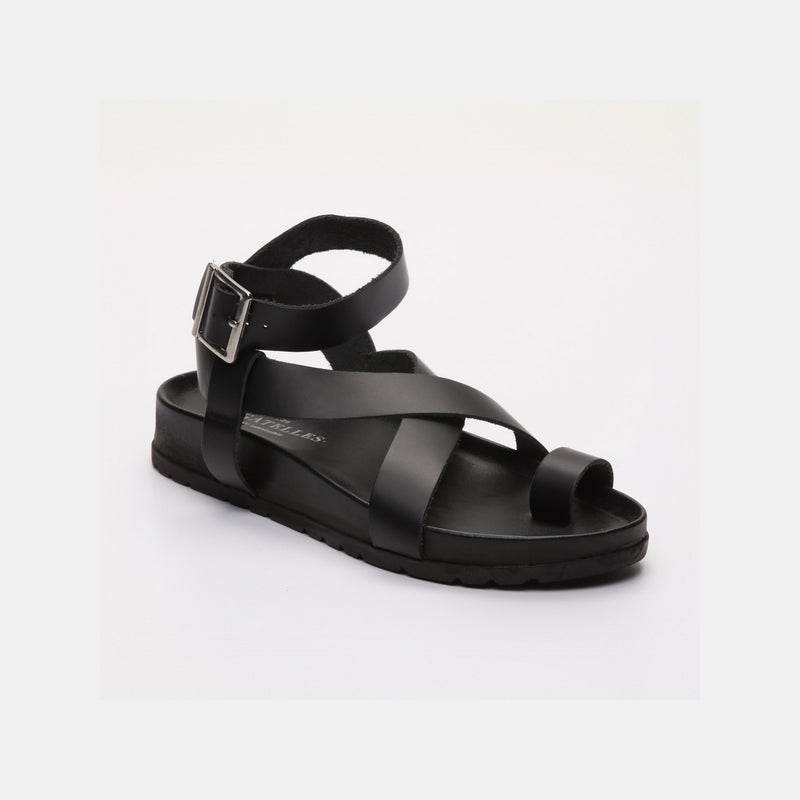 Les Bagatelles - Sandales Confort Vian - Black