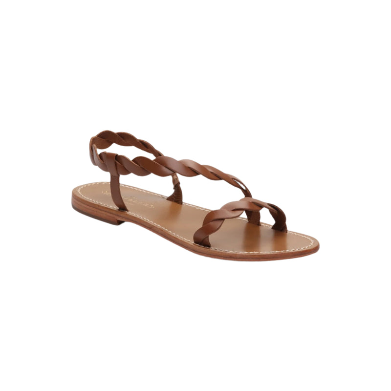 Maria Flat Sandals - Camel