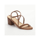 Sandalias Tacón Georgianna - Camel
