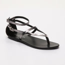 Les Bagatelles - Sandales Mosholu - Pewter Croco