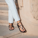 Les Bagatelles - Sandales Mosholu - Pewter Croco