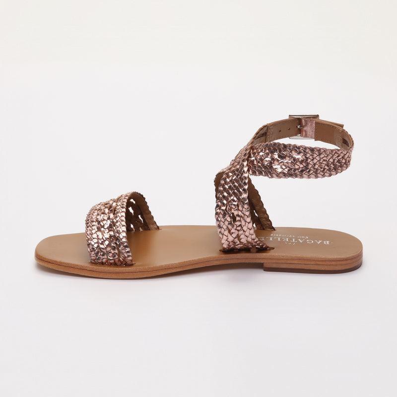 Les Bagatelles - Sandales Abitha - Rosegold