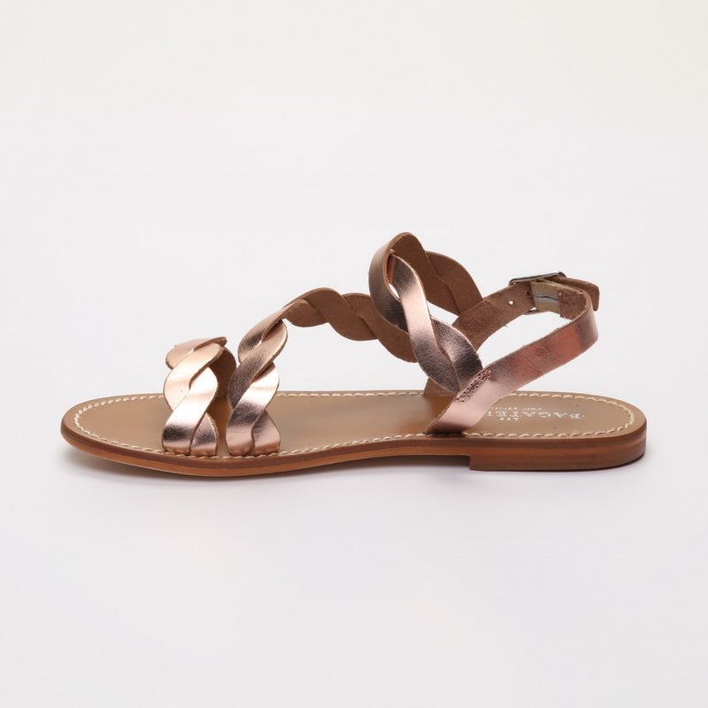 Sandales Plates Arianna Rosegold