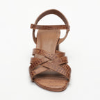 Sandales A Talons Uma - Camel