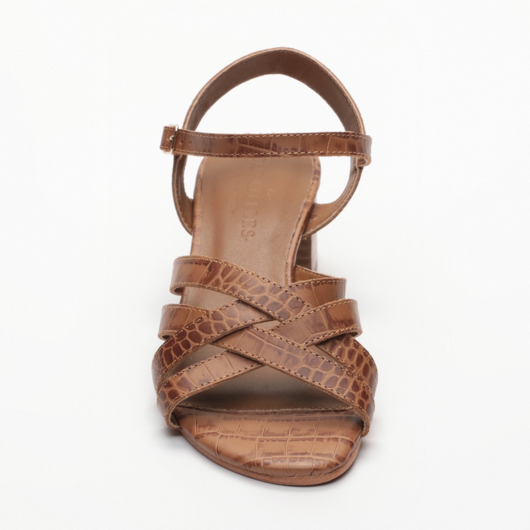 Sandales A Talons Uma - Camel