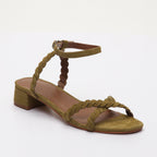 Sandalias de tacón Hachi - Oliva