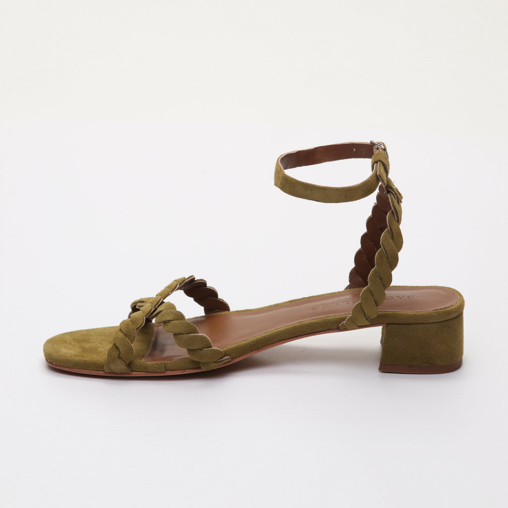 Sandalias de tacón Hachi - Oliva