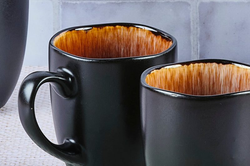 Mug Iris - 6 Pièces - Marron Sauvage