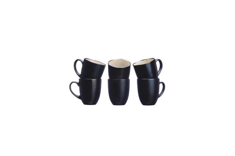 Mug Iris - 6 Pièces - Blanc Ivoire