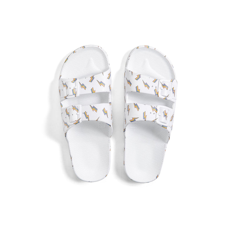 Freedom Moses - Sandals - Slippers Freedom Moses Bolt White