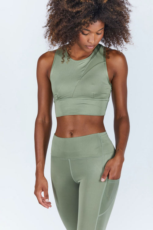 Brassiere Alma - Vert Kaki - Femme