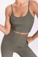 Brassiere Lotus - Green Army - Femme