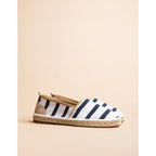 Alpargatas planas Brestoise - Blanco Beige - Hombre