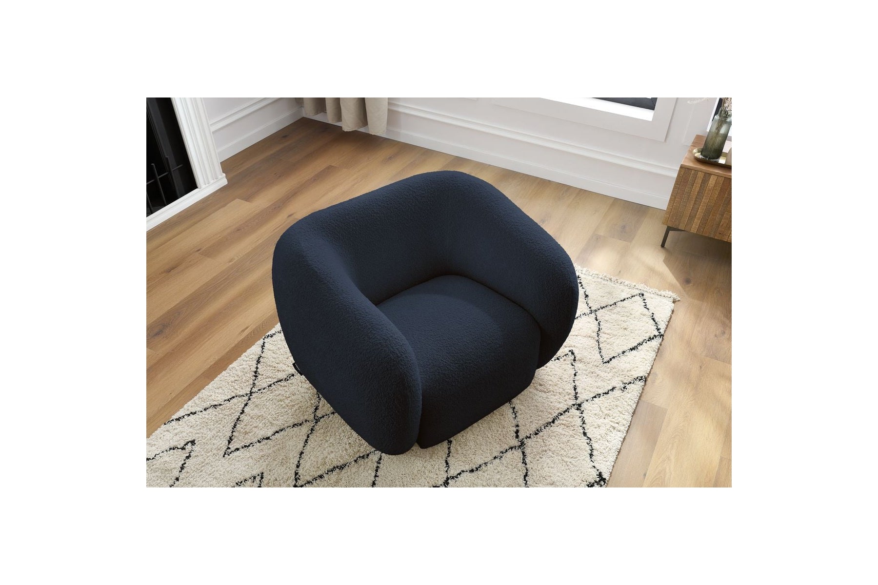 CÉLINE - Sillón - Tejido bouclé