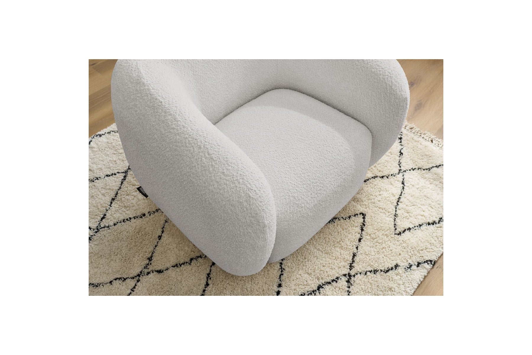 CÉLINE - Sillón - Tejido bouclé