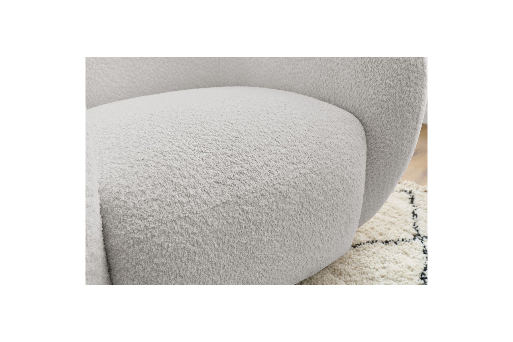 CÉLINE - Sillón - Tejido bouclé