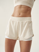 Short Padma - Ivoire/Blanc Cassé - Femme