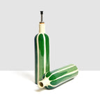 Oil Bottle - Linhas Green