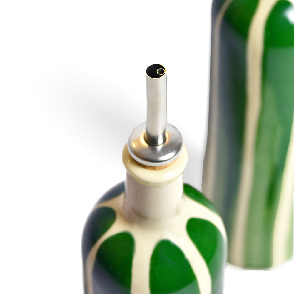 Oil Bottle - Linhas Green