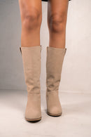 Bottes Valentina - Beige