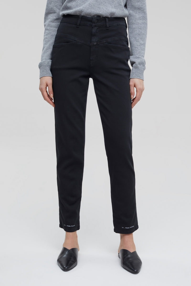 Closed - Pantalon Pedal Pusher - Black - Femme