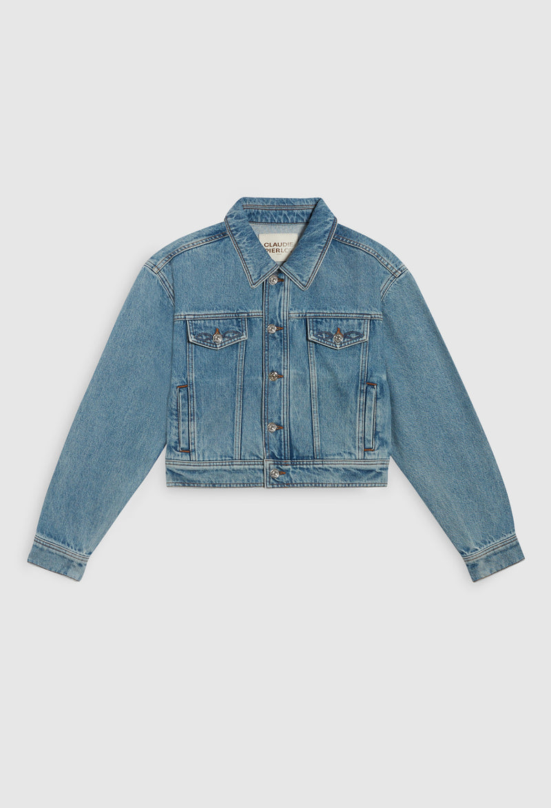 Claudie Pierlot - Valon Jean Jacket - Denim