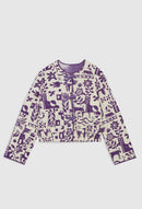 Claudie Pierlot - Blouson Réversible Vladi - Violet