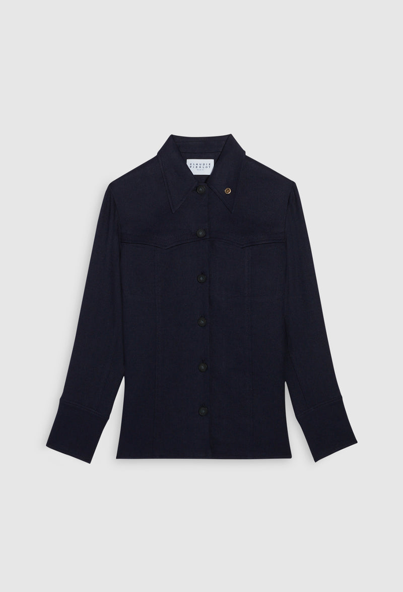 Claudie Pierlot - Blouson Voxford - Marine