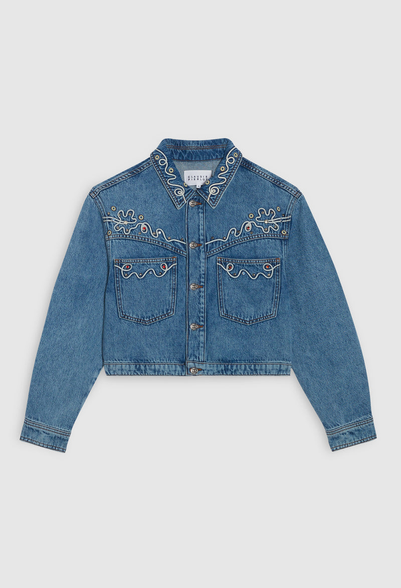 Claudie Pierlot - Veylater Jean Jacket - Denim