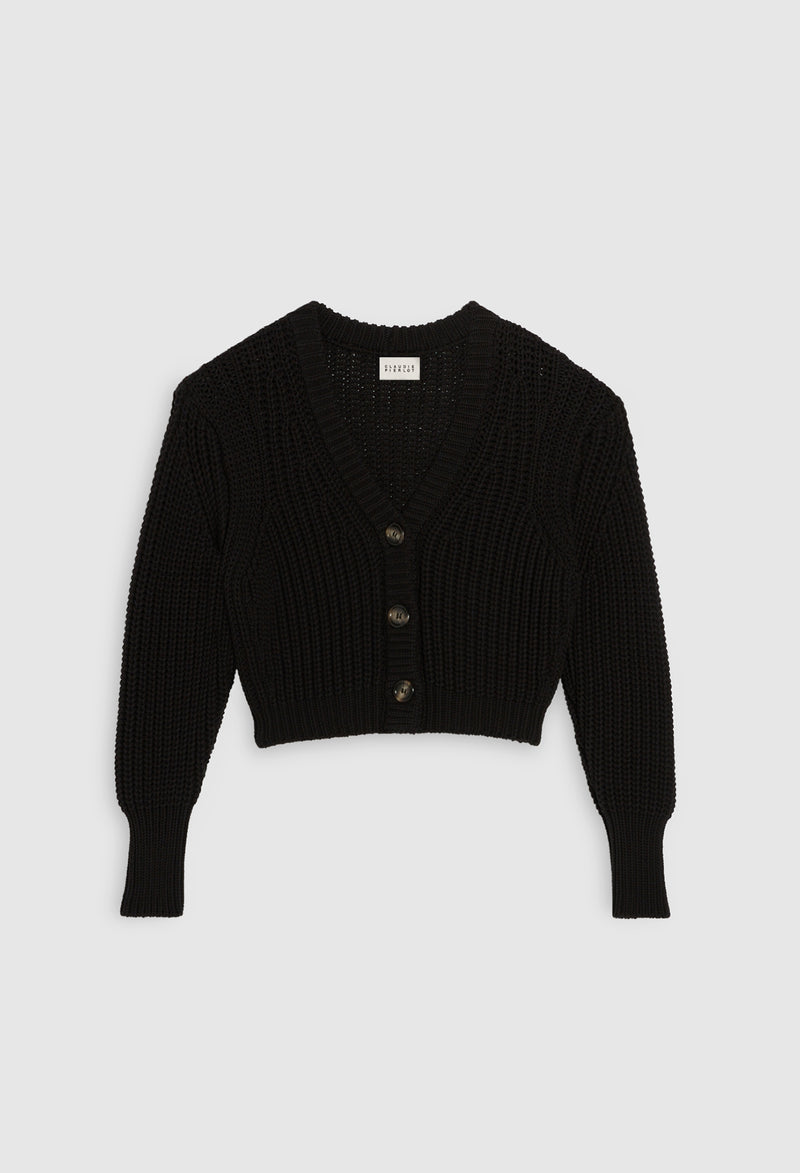 Claudie Pierlot - Cardigan Machine - Noir