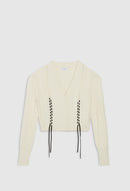 Claudie Pierlot - Maupassant Cardigan - Ecru